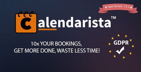 Calendarista Premium v13.8 - WP Appointment Booking Plugin and Schedule System