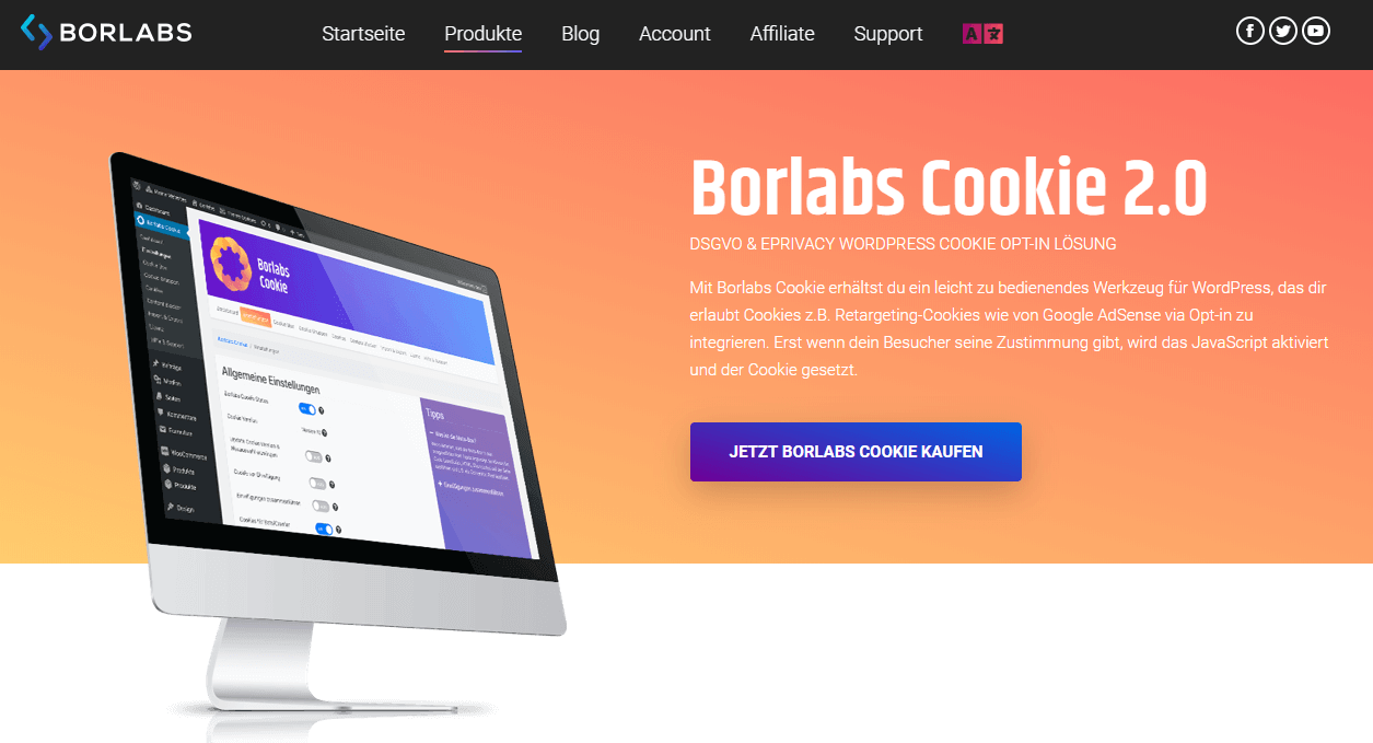Borlabs Cookie v2.2.26 - GDPR & ePrivacy WordPress Cookie Opt-In Solution