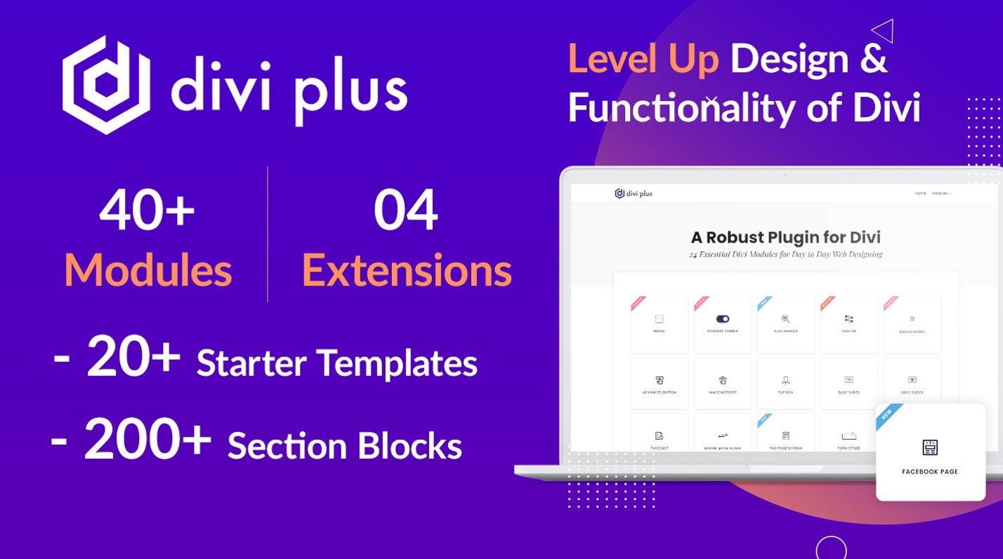 Divi Plus v1.8.1 - 41 Powerful Modules for Divi Theme