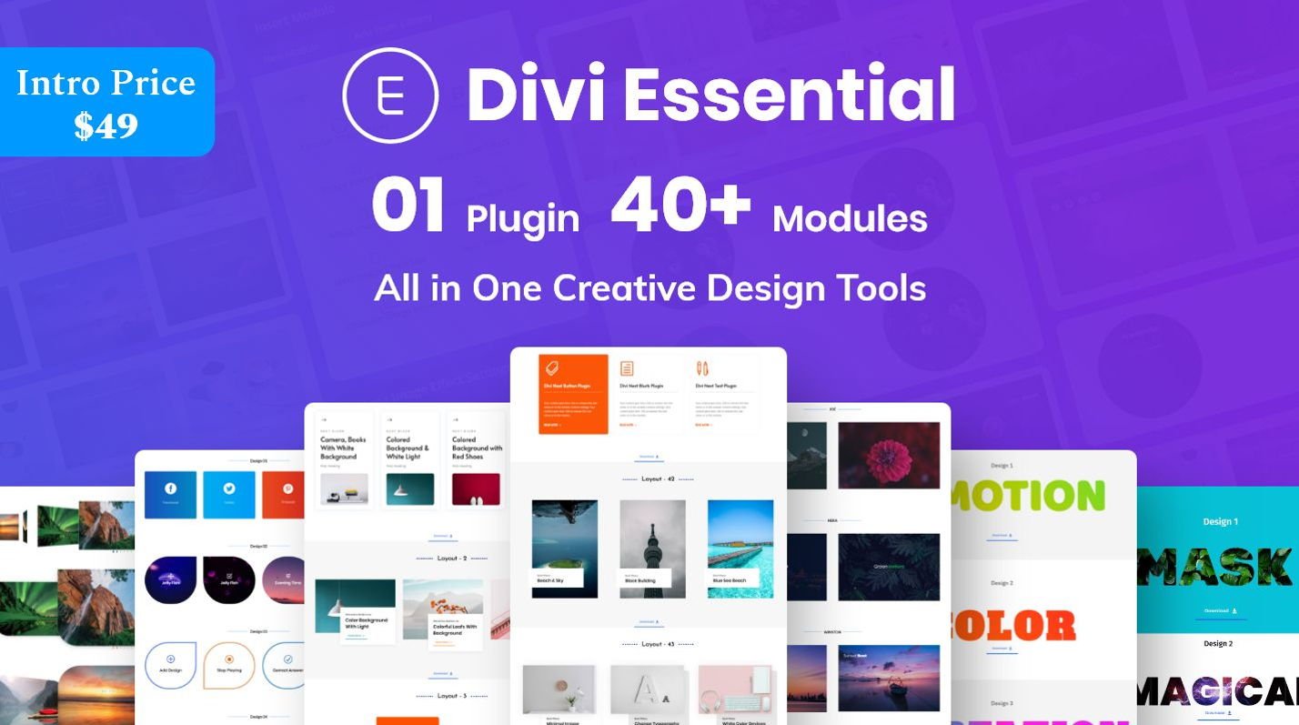 Divi Essential v4.2.5 - Divi Extension