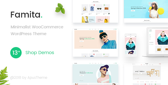 Famita v1.31 - Minimalist WooCommerce WordPress Theme