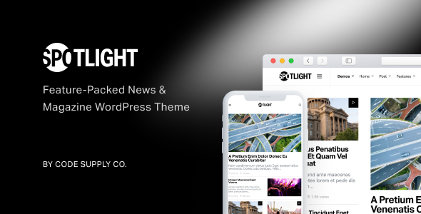 Spotlight v1.6.6 - Feature-Packed News & Magazine Theme