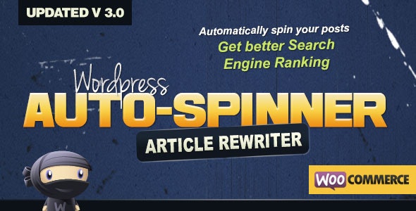 Wordpress Auto Spinner v3.8.0 - Articles Rewriter