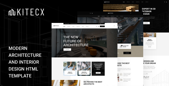 Kitecx v1.0.0 - Architecture & Interior WordPress Theme