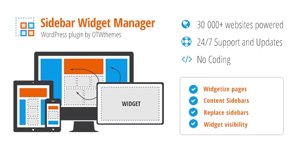 Sidebar & Widget Manager v4.3