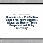 Ryan Lee – Micro-Business Workshop