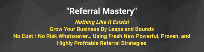 Jay Abraham – Referral Mastery