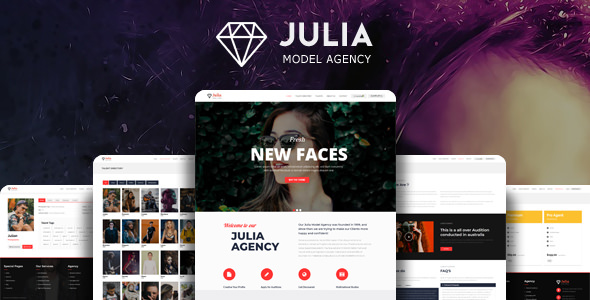Julia v2.1.4 - Talent Management WordPress Theme
