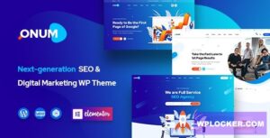 Onum v1.2.8.3 - SEO & Marketing Elementor WordPress Theme