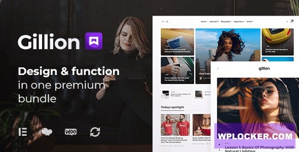 Gillion v4.3.1 - Multi-Concept Blog/Magazine & Shop WordPress Theme