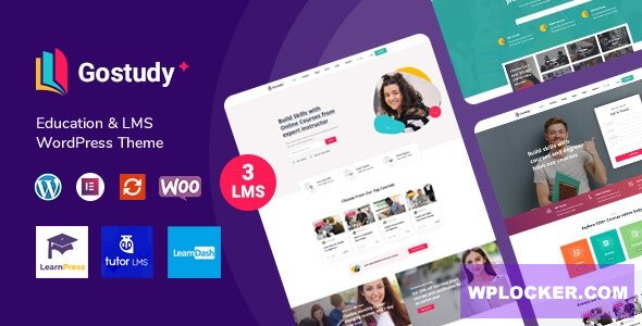 Gostudy v2.1.6 - Education WordPress Theme