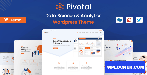 Pivotal v1.2.1 - Data Science & Analytics WordPress Theme