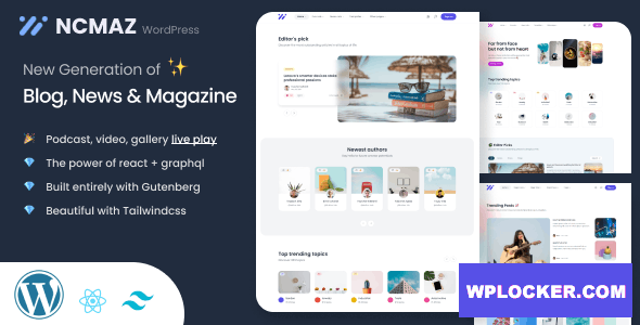 Ncmaz v2.2.4 - Blog Magazine WordPress Theme