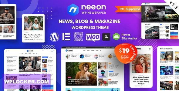 Neeon v2.0.0 - WordPress News Magazine Theme