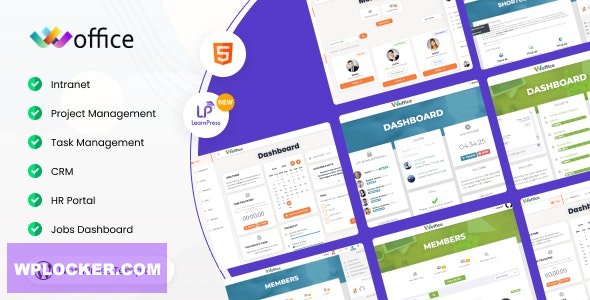 Woffice v4.2.4 - Intranet/Extranet WordPress Theme