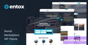 Entox v1.0.2 - Rental Marketplace WordPress Theme