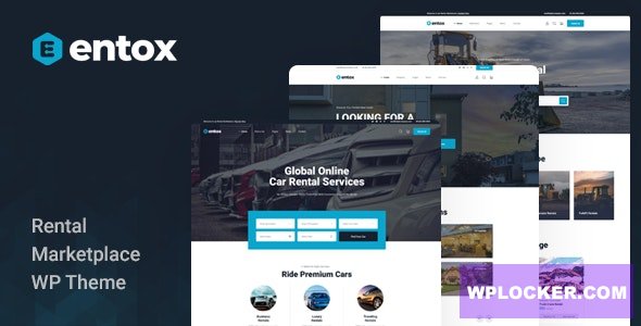 Entox v1.0.2 - Rental Marketplace WordPress Theme