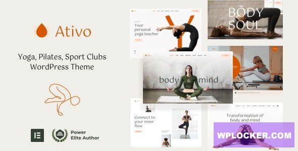 Ativo v5 - Pilates Yoga WordPress Theme