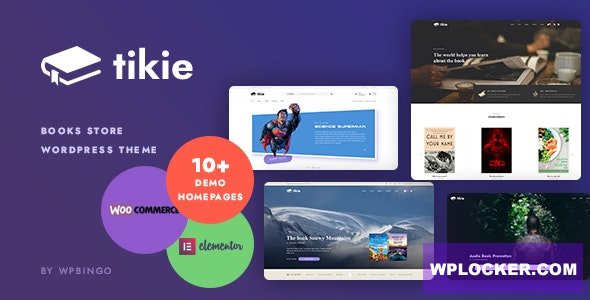 Tikie v1.0.4 - Book Store WooCommerce WordPress Theme