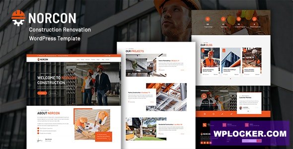 Norcon v1.0 - Construction Renovation WordPress Theme