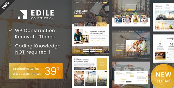 Edile v1.9 - Construction WP