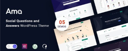 AMA v1.0.4 - WordPress bbPress Forum Theme with Social Questions and Answers