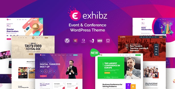 Exhibz v2.4.8 - Event Conference WordPress Theme