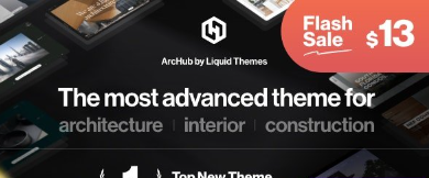ArcHub v1.0.4 - Architecture and Interior Design WordPress Theme