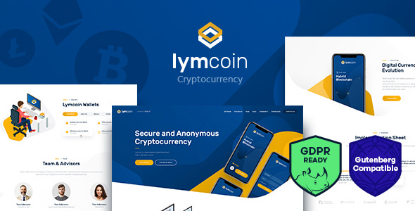 Lymcoin v1.3.4 - Cryptocurrency & ICO WordPress Theme