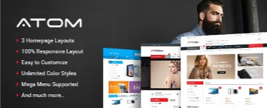 Atom v1.5.11 - Responsive WooCommerce WordPress Theme