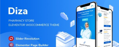 Diza v1.2.1 - Pharmacy Store Elementor WooCommerce Theme