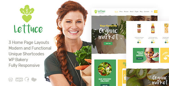 Lettuce v1.1.3 - Organic Food & Eco Products Theme