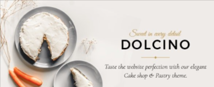 Dolcino v1.6 - Pastry and Cake Shop Theme