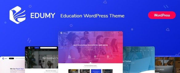 Edumy v1.2.10 - LMS Online Education Course WordPress Theme