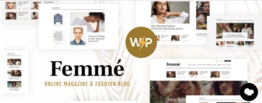 Femme v1.3.3 - An Online Magazine & Fashion Blog WordPress Theme