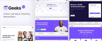 Geeks v1.1.11 - Online Learning Marketplace WordPress Theme