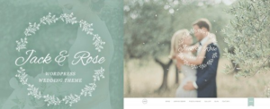 Jack & Rose v1.5.9 - A Whimsical WordPress Wedding Theme