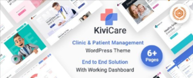 KiviCare v2.0.1 - Medical Clinic & Patient Management WordPress Theme
