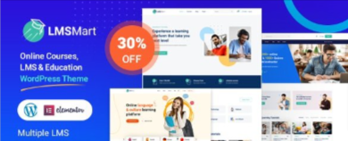 LMSmart v1.1.8 - Education WordPress Theme