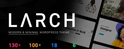 Larch v2.1 - Responsive Minimal Multipurpose WordPress Theme