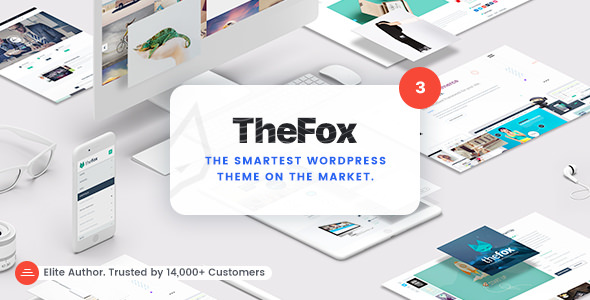 TheFox v3.9.14 - Responsive Multi-Purpose WordPress Theme