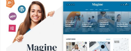 Magine v1.3 - Business Blog WordPress Theme