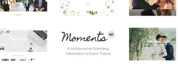 Moments v2.2 - Wedding & Event Theme