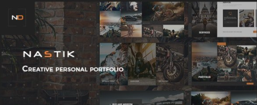 Nastik v4.8 - Creative Portfolio WordPress Theme