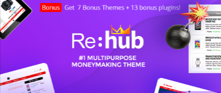 REHub v17.9.7 - Price Comparison, Business Community