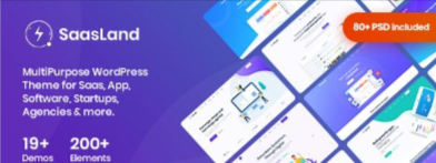 SaasLand v3.4.9 - MultiPurpose Theme for Saas & Startup