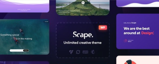 Scape v1.5.5 - Multipurpose WordPress theme