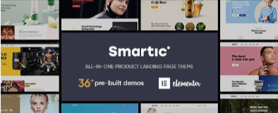 Smartic v1.9.4 - Product Landing Page WooCommerce Theme
