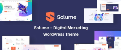 Solume v1.0 - Digital Marketing WordPress Theme