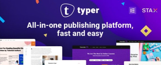 Typer v1.12.0 - Amazing Blog and Multi Author Publishing Theme